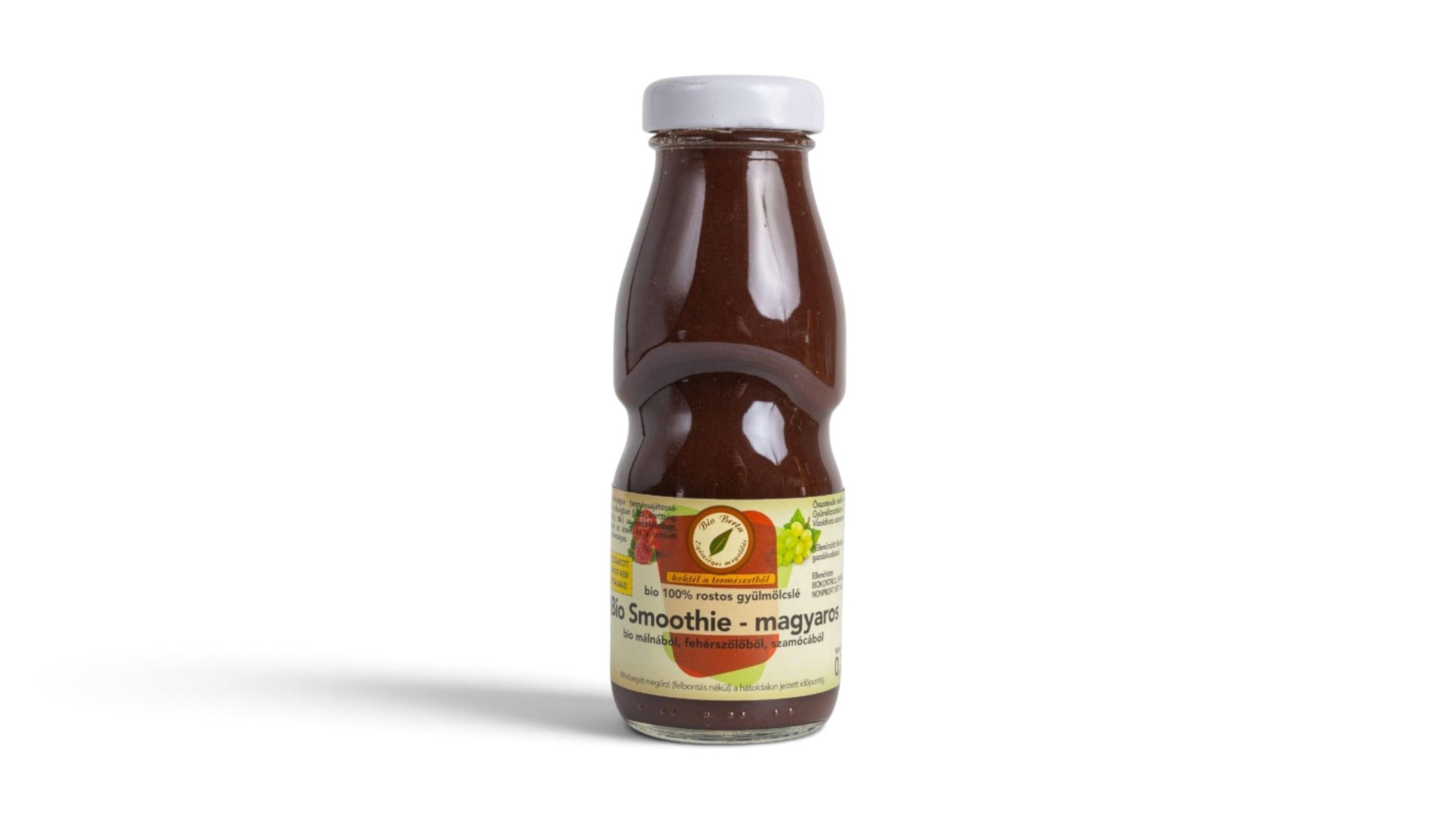 Image of Bio Málna-fehérszőlő-szamóca Smoothie (200ml)