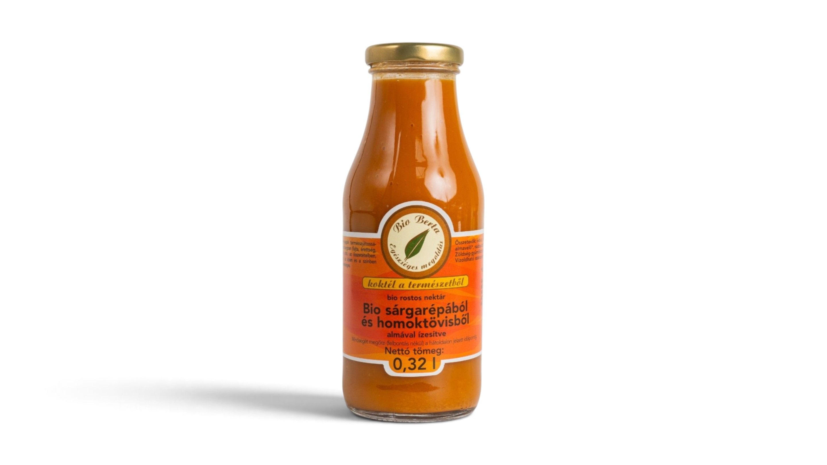 Image of Bio Sárgarépalé homoktövissel és almával (320ml)
