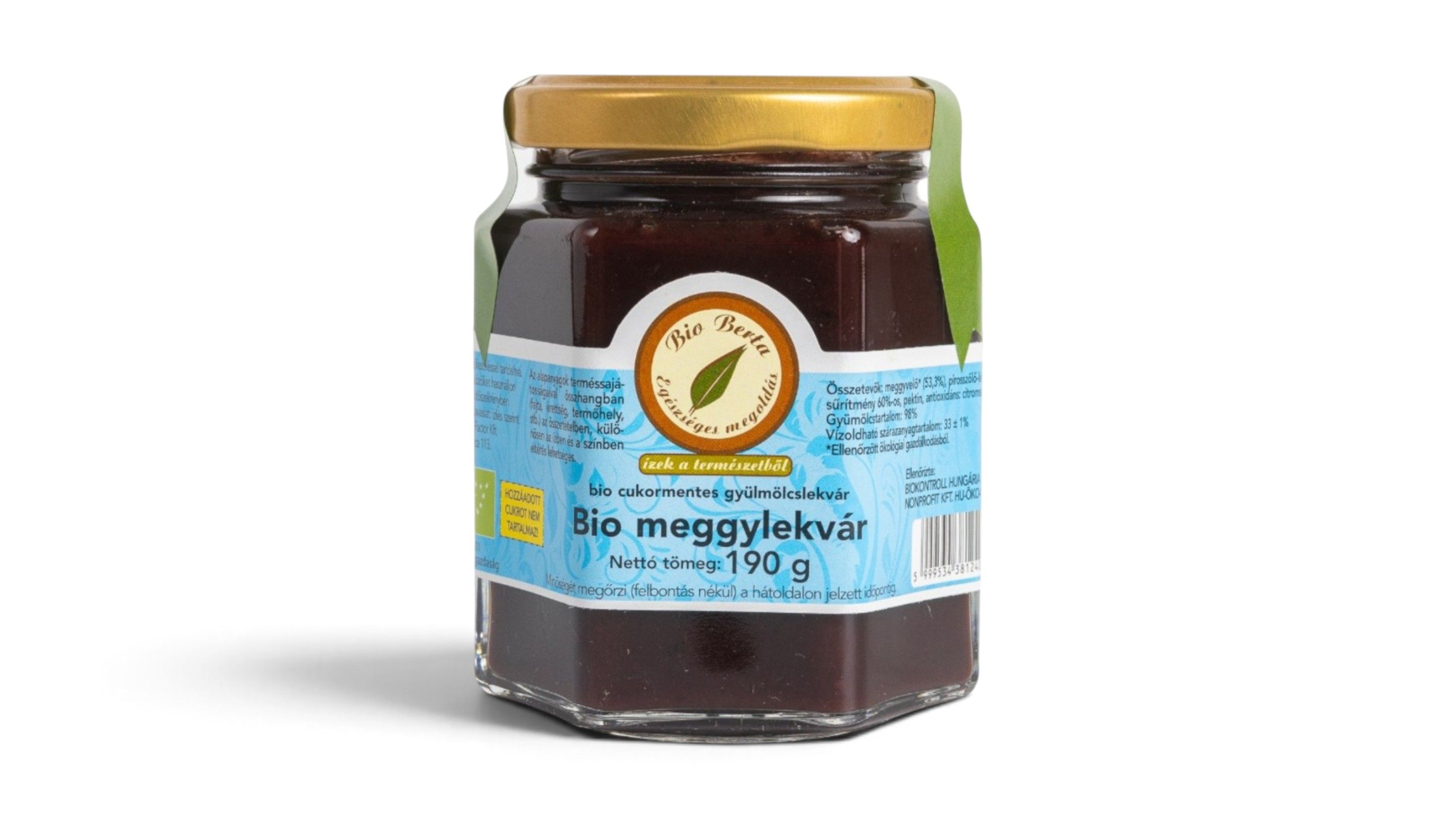 Image of Bio Meggylekvár (190g)