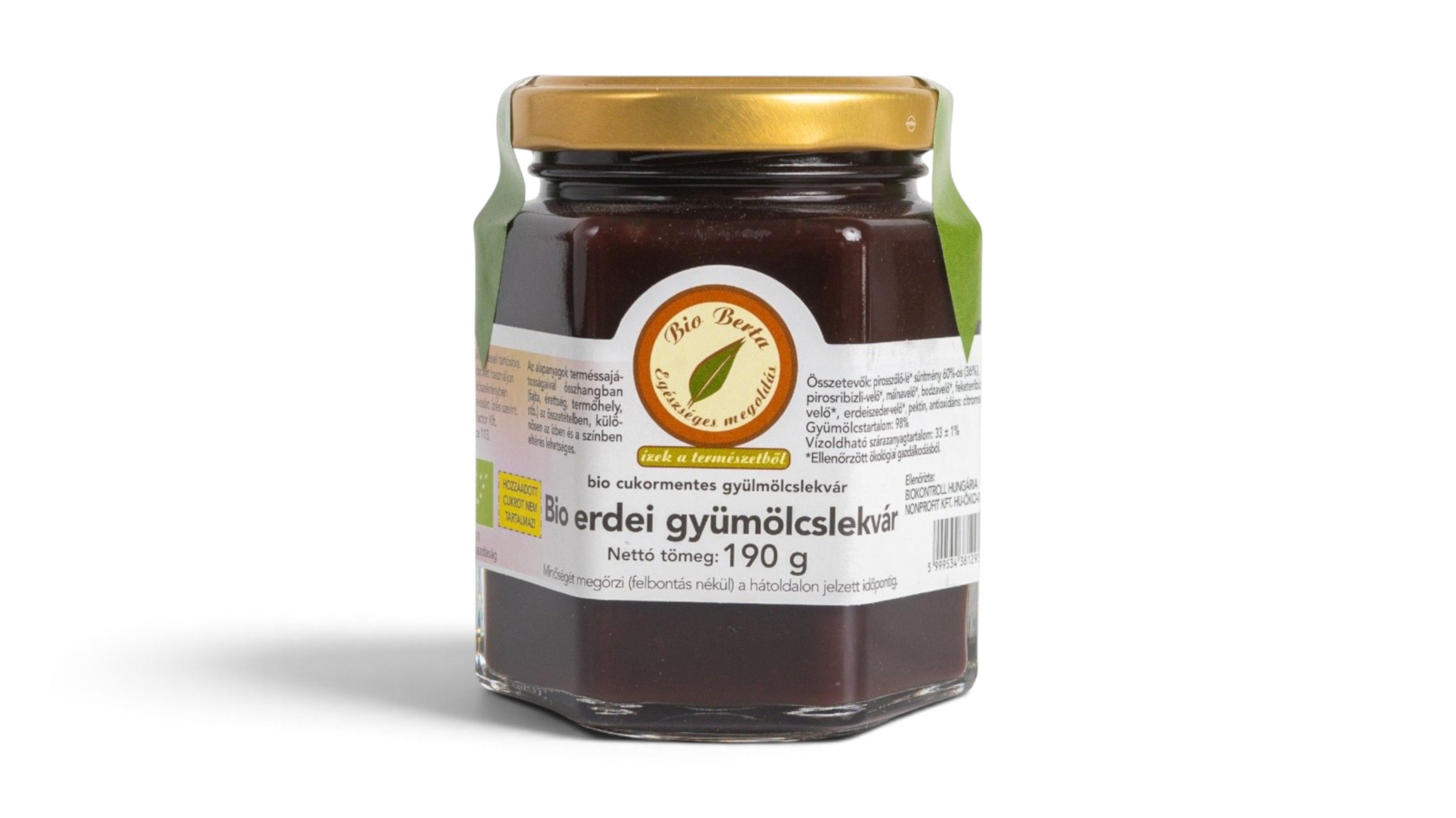 Image of Bio Erdei Gyümölcslekvár (190g)